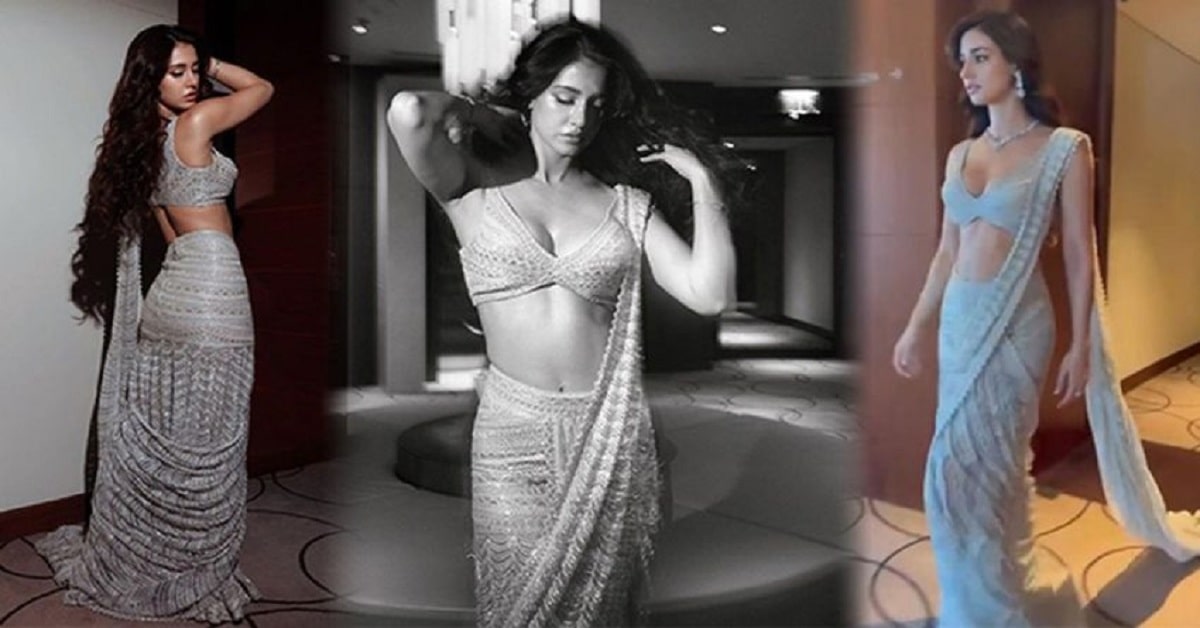 Disha Patani ने पहनी 2.4 लाख रुपए की Sultry साड़ी, ‘Sexy’ ब्रालेट के साथ किया स्टाइल