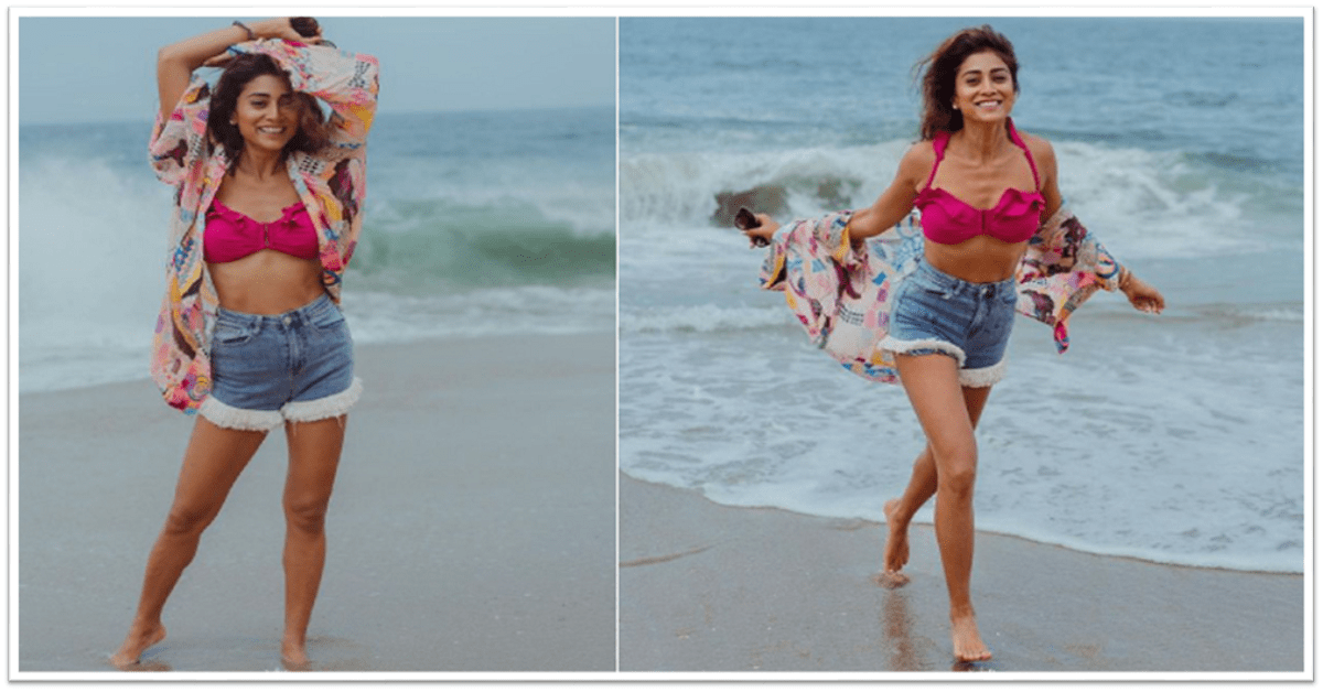 Shriya Saran : छोटा सा टॉप पहन समुद्र किनारे मस्ती करती दिखीं अजय देवगन की ‘ऑनस्क्रीन वाइफ’, हॉट फोटोज इंटरनेट पर हुईं वायरल