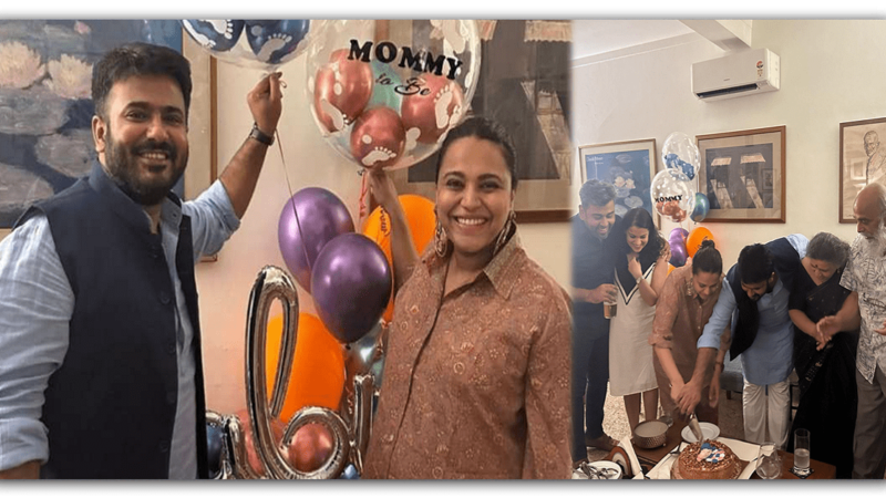 Swara Bhaskar को पति फहद अहमद ने दिया सरप्राइज, एक्ट्रेस ने शेयर की बेबी शॉवर की खूबसूरत झलक